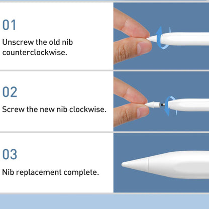 Touch Pen Baseus Smooth Writing für Apple iPad, Weiß SXBC040102