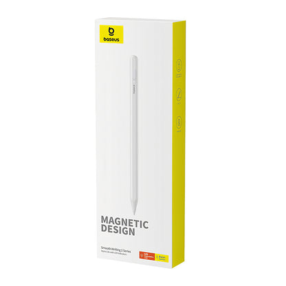 Touch Pen Baseus Smooth Writing 2 Magnetic Series für Apple iPad, Active Version, Weiß P80015802213-02