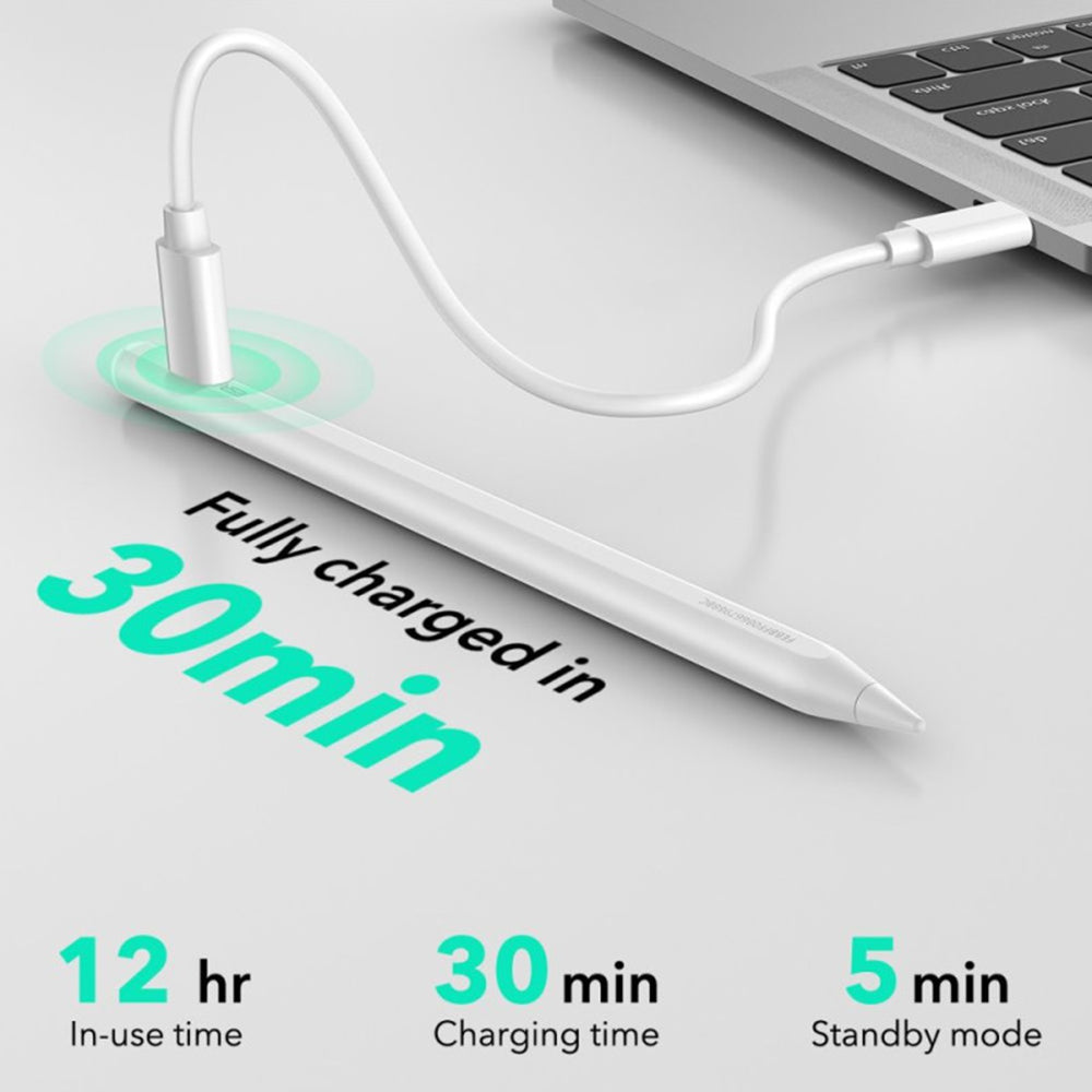 Touch Pen ESR Geo für Apple iPad, Aktive Version, Weiß