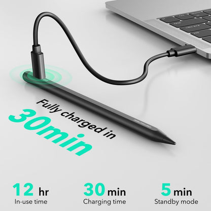 Touch Pen ESR Geo für Apple iPad, Aktive Version, Schwarz