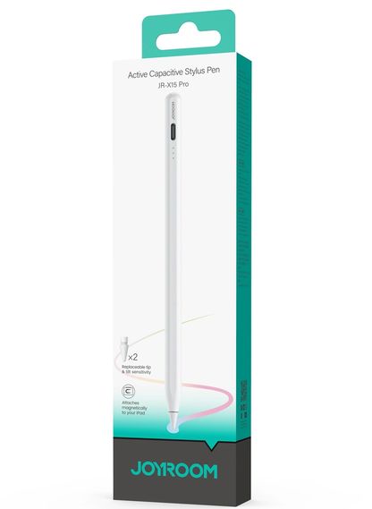Touch Pen Joyroom JR-X15 Pro für Apple iPad, Active Version, Weiß