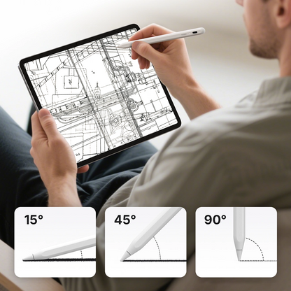 Touch Pen Metapen A8 for Apple iPad, Active Version, White ME-APP152