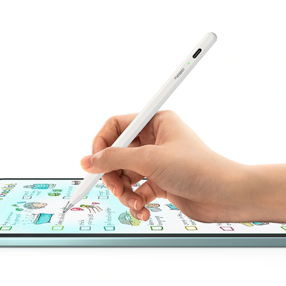 Touch Pen Metapen Air8 Pro für Apple iPad, Active Version, Weiß ME-APP172