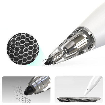 Touch Pen Metapen Air8 Pro für Apple iPad, Active Version, Weiß ME-APP172