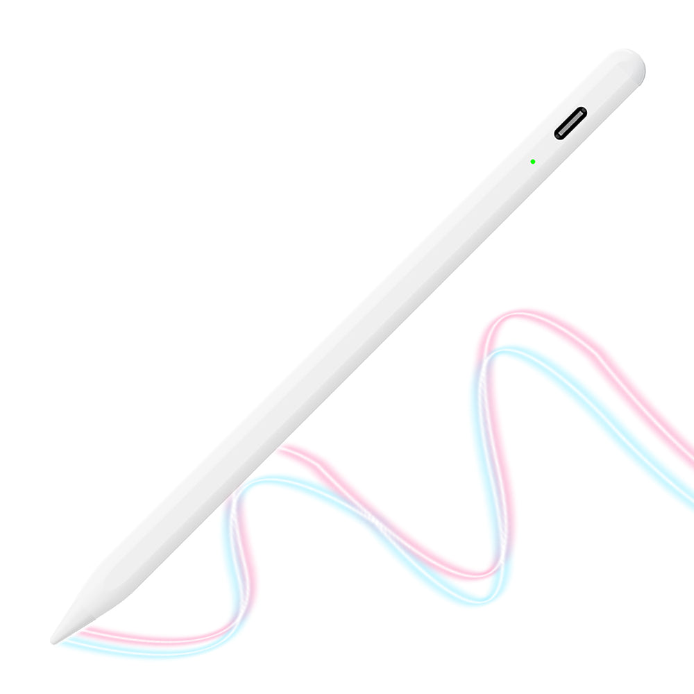 Touch Pen Techsuit AC10-CP für Apple iPad, Aktive Version, Weiß