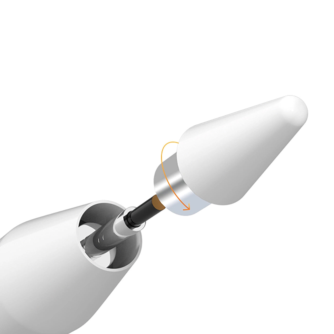 Touch Pen WZK W2268YAS für Apple iPad, Active Version, Weiß