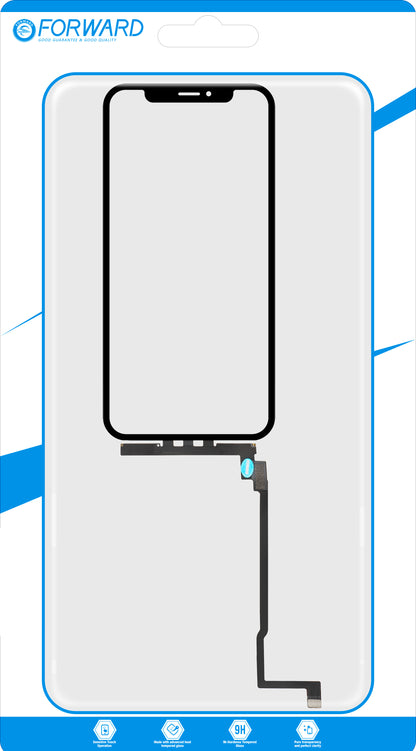 Touchscreen Forward Guard OCA für Apple iPhone 11 Pro Max, Schwarz