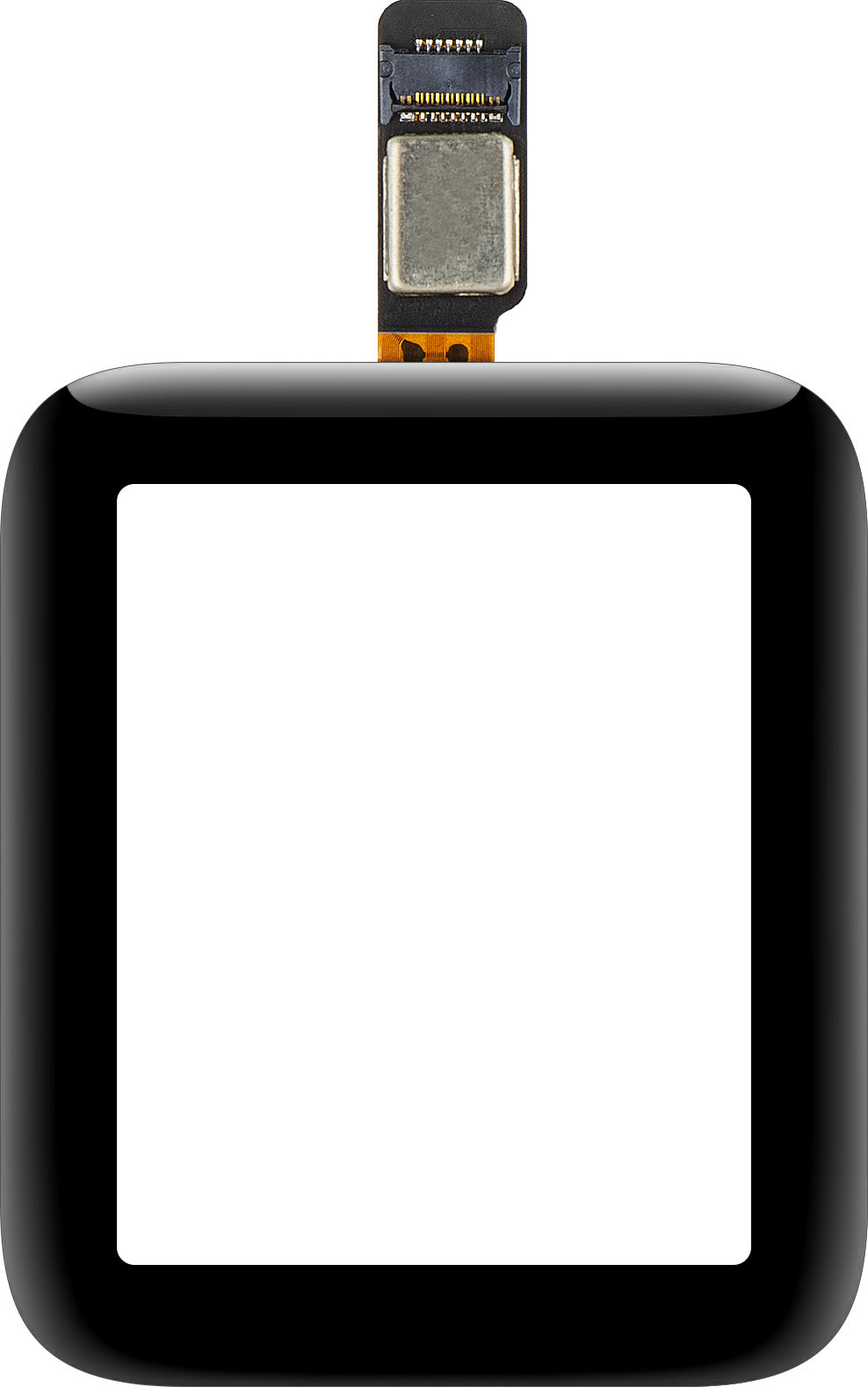 Touchscreen Forward Shield OCA für Apple Watch Series 3 38mm / Watch Series 2 38mm, Schwarz