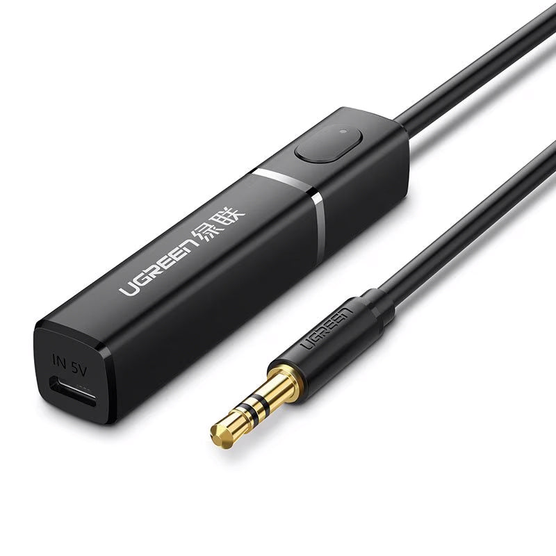 Bluetooth-Transmitter UGREEN CM107, AUX, Schwarz