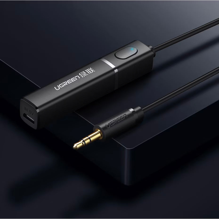 Bluetooth-Transmitter UGREEN CM107, AUX, Schwarz