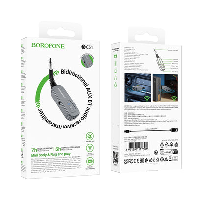 Bluetooth-Sender / Empfänger Borofone BC51 Clear Way
