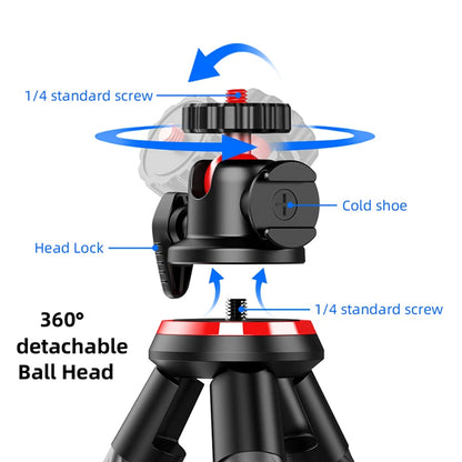 Tripod 1/4inch Techsuit C02, Black