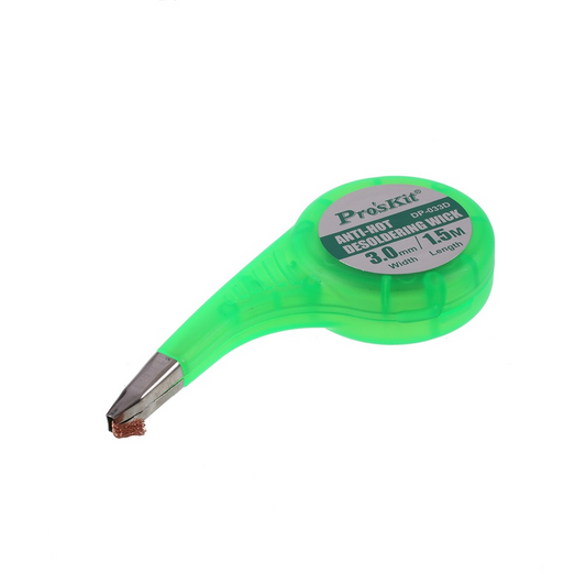 Pro'sKit DP-033D Docht, 3mm, 1,5m