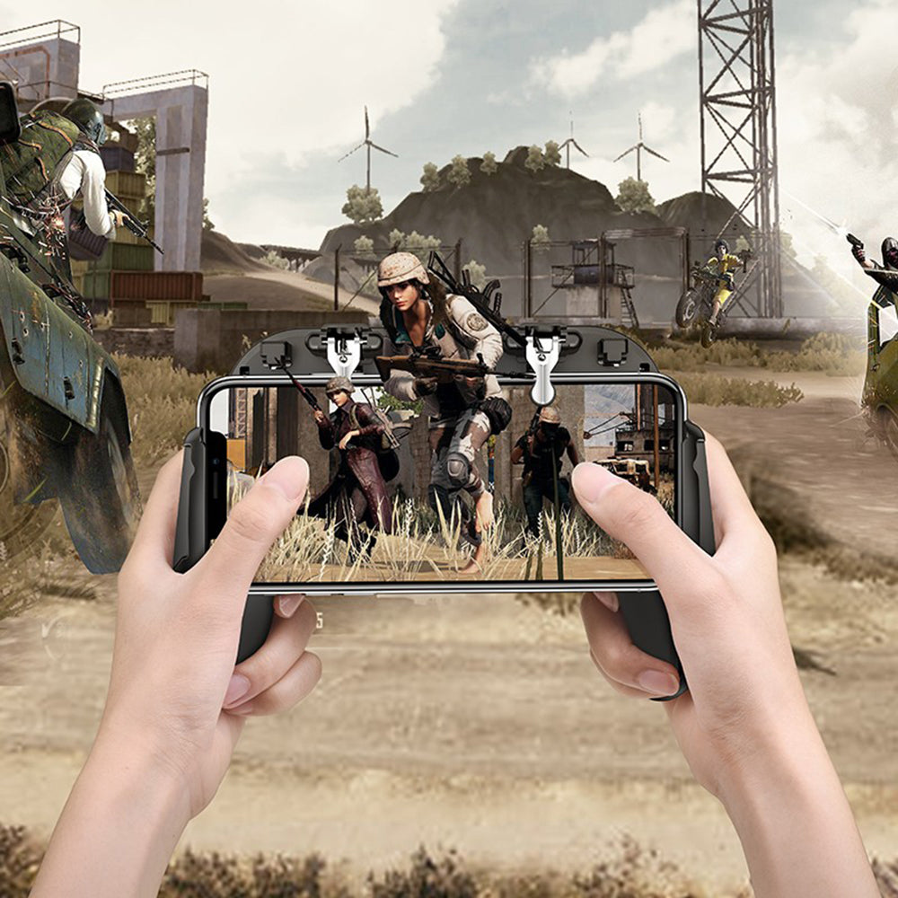 Trigger Gaming Borofone BG3 Warrior für Telefon 4,5 Zoll - 6,7 Zoll, Schwarz