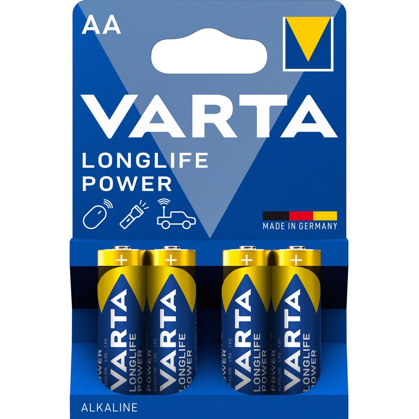 Batterie Varta Longlife Power 4906, AA / LR6, Set à 4 Stück 04906121414