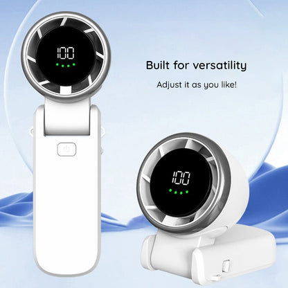 Tragbarer Ventilator Techsuit A9, Weiß