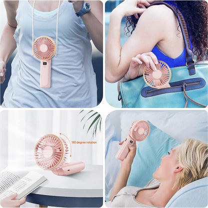 Tragbarer Ventilator Techsuit M12, Rosa