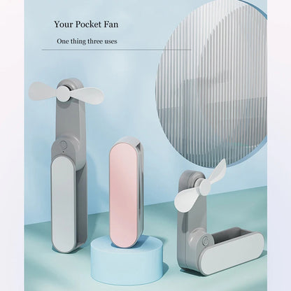 Tragbarer Ventilator Techsuit TF1, Rosa