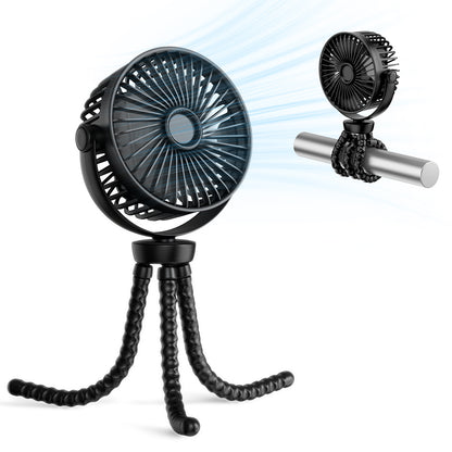 Tragbarer Ventilator Techsuit VP1, Schwarz