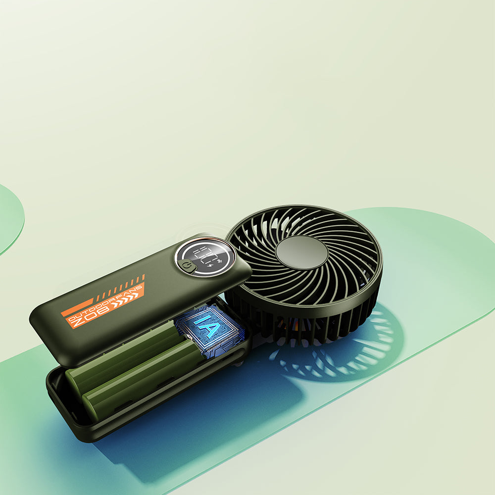 Tragbarer Ventilator Techsuit Z8, Weiß