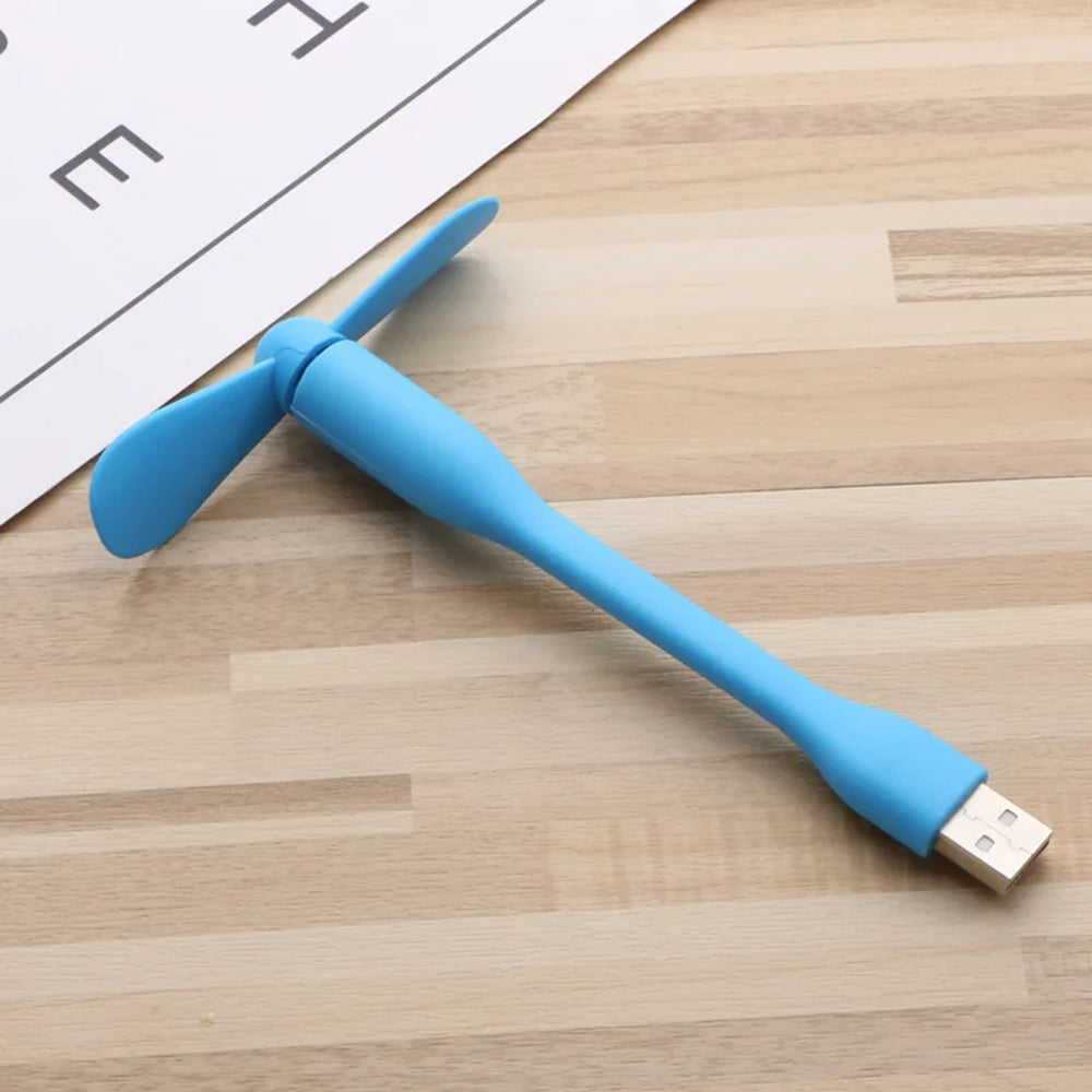 Techsuit TUF1 USB Fan, Blue